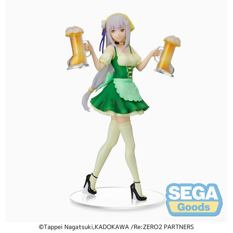 Re:ZERO -Starting Life in Another World- SPM Figure "Emilia"; Oktoberfest Ver.