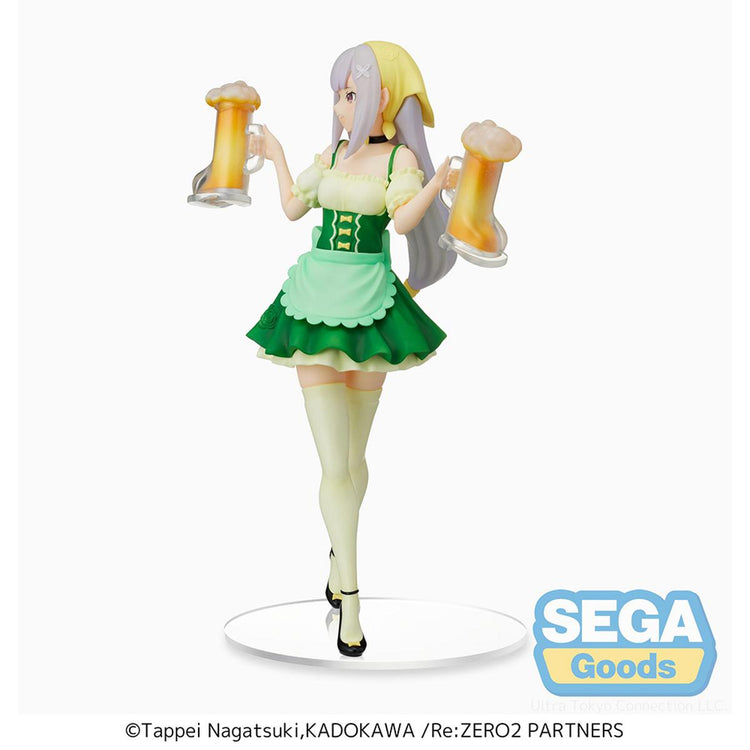 Re:ZERO -Starting Life in Another World- SPM Figure "Emilia"; Oktoberfest Ver.