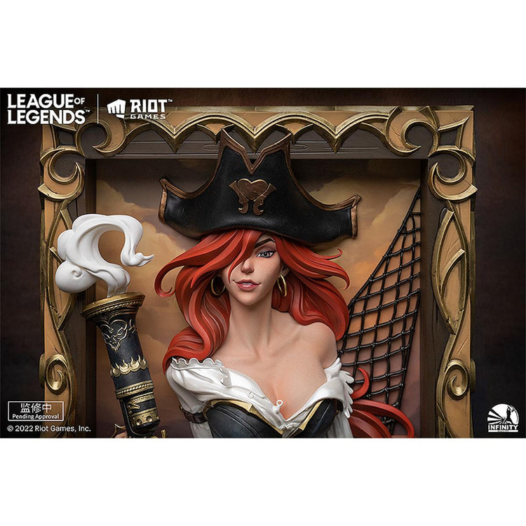 Infinity Studio×League of Legends The Bounty Hunter - Miss Fortune 3D Frame Figure