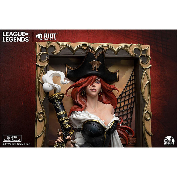 Infinity Studio×League of Legends The Bounty Hunter - Miss Fortune 3D Frame Figure