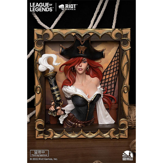 Infinity Studio×League of Legends The Bounty Hunter - Miss Fortune 3D Frame Figure