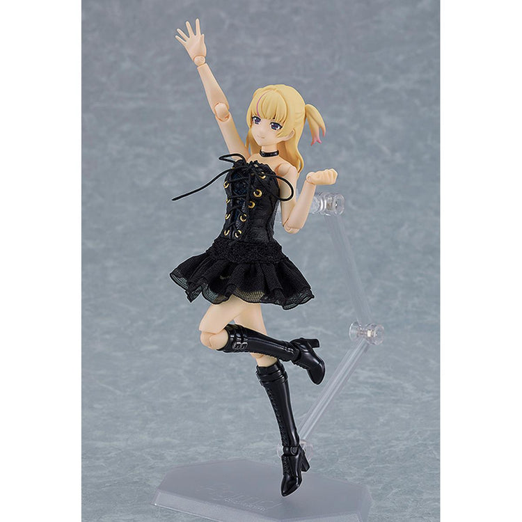 figma Female Body (Yuki) with Black Corset Dress Outfit Figure