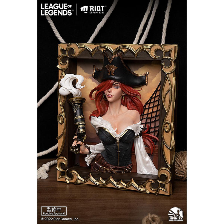 Infinity Studio×League of Legends The Bounty Hunter - Miss Fortune 3D Frame Figure