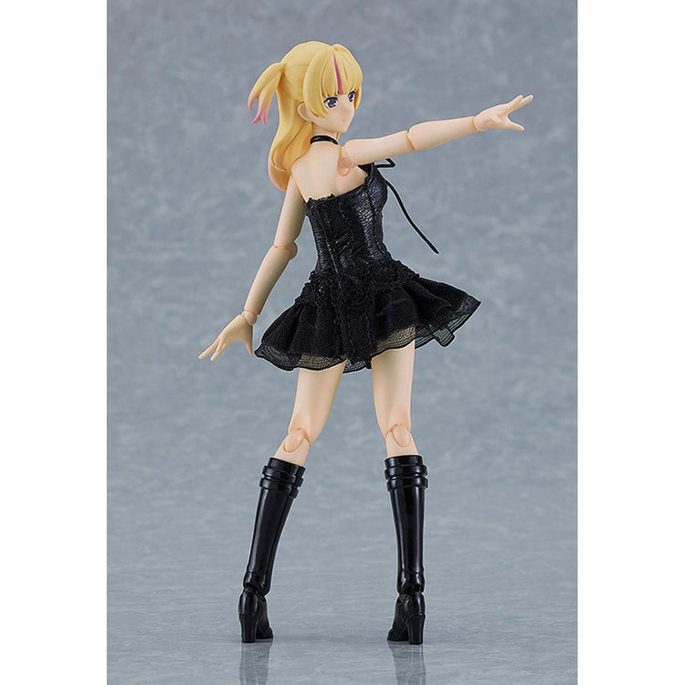 figma Female Body (Yuki) with Black Corset Dress Outfit Figure