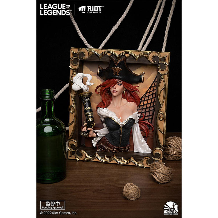 Infinity Studio×League of Legends The Bounty Hunter - Miss Fortune 3D Frame Figure