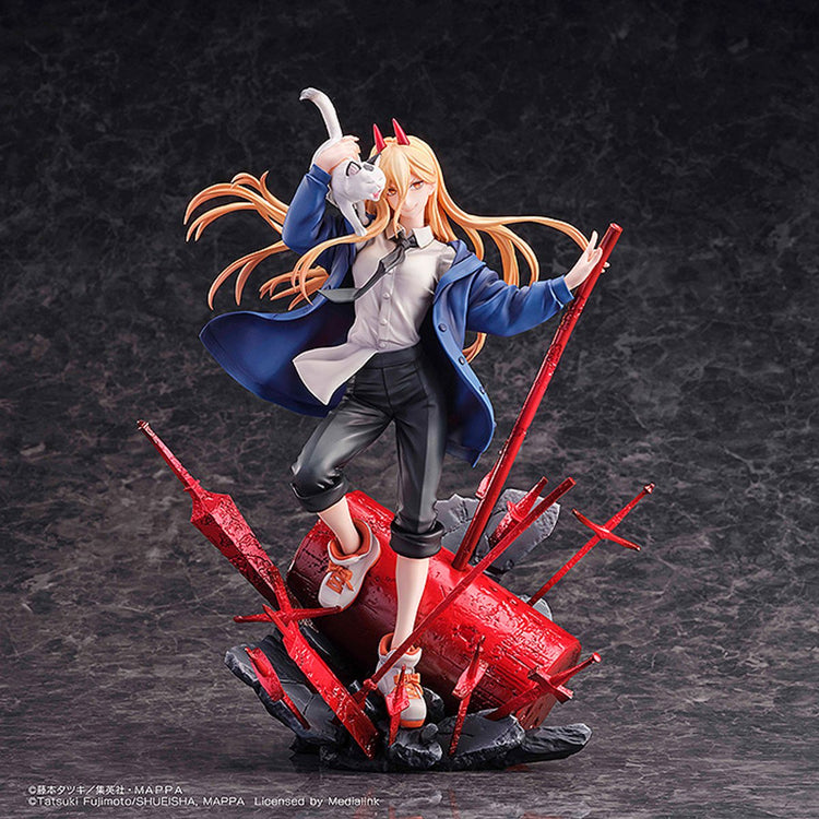 CHAINSAW MAN Figure Power & Meowy