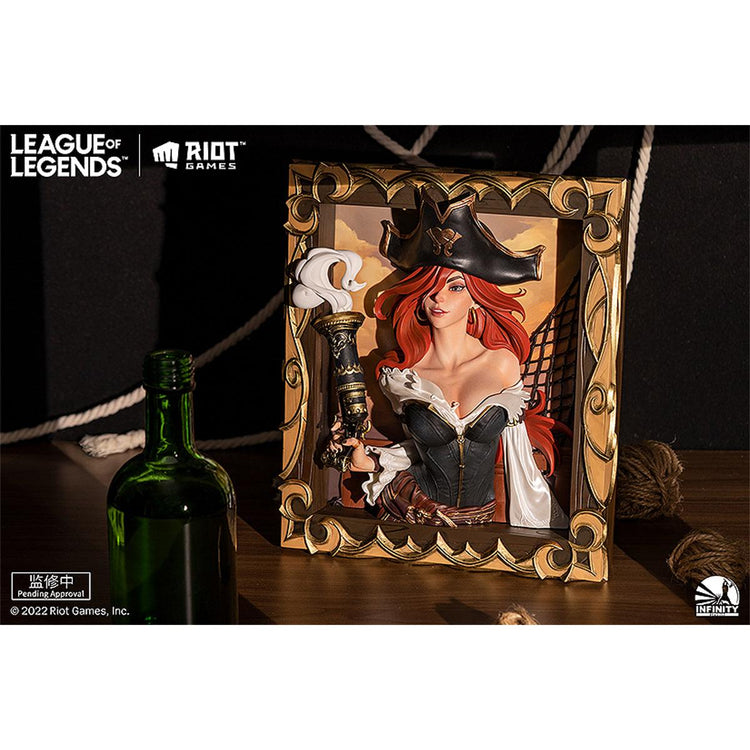 Infinity Studio×League of Legends The Bounty Hunter - Miss Fortune 3D Frame Figure