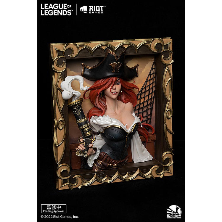 Infinity Studio×League of Legends The Bounty Hunter - Miss Fortune 3D Frame Figure