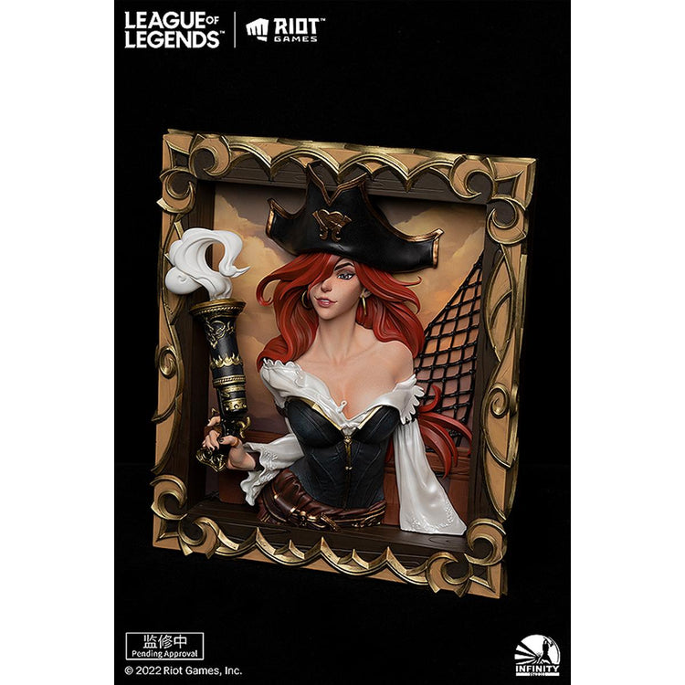 Infinity Studio×League of Legends The Bounty Hunter - Miss Fortune 3D Frame Figure