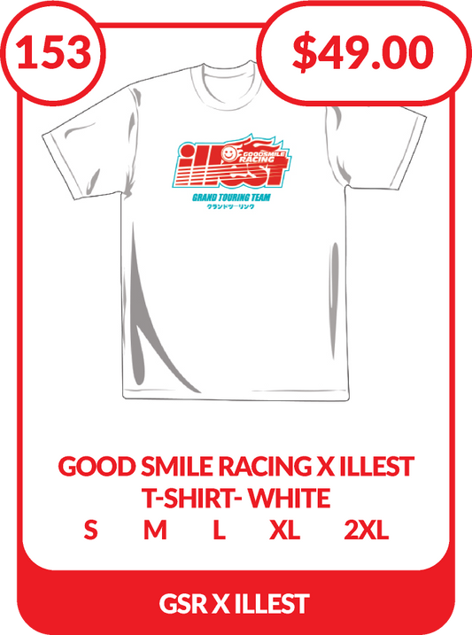 Good Smile Racing x Illest T-Shirt- White