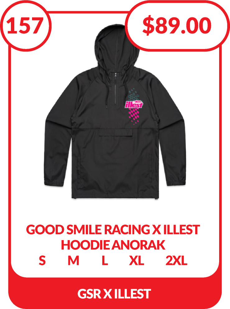 Good Smile Racing x Illest Hoodie Anorak