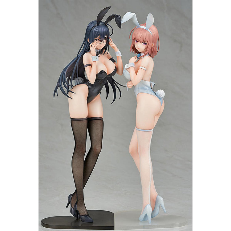 Black Bunny Aoi and White Bunny Natsume 2 Figure Set